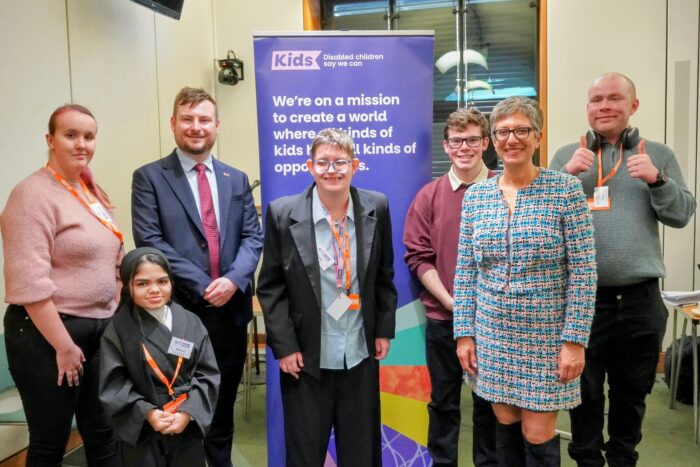 a group of young people meeting with MPs at parliament