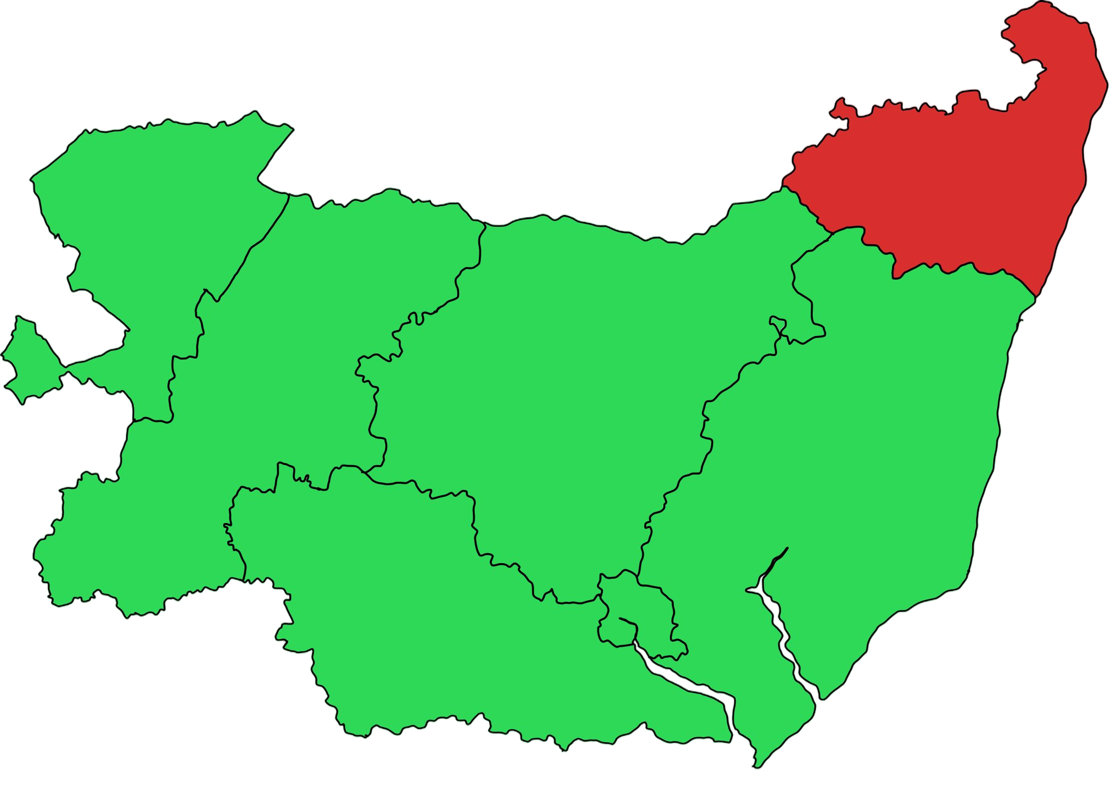 Map of Suffolk