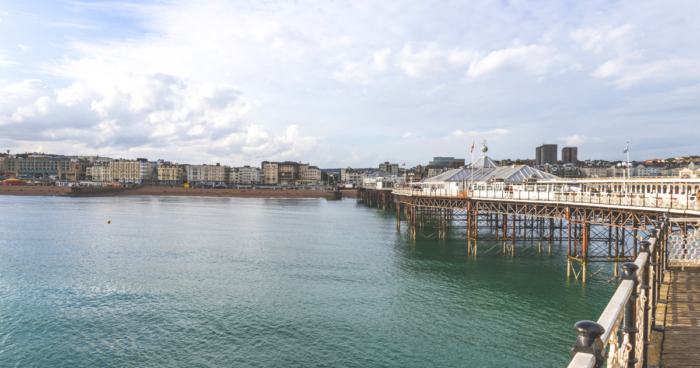 Brighton pier and seafront